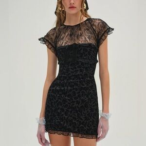 For love and lemons mini black lace dress! Perfect for any occasion!!